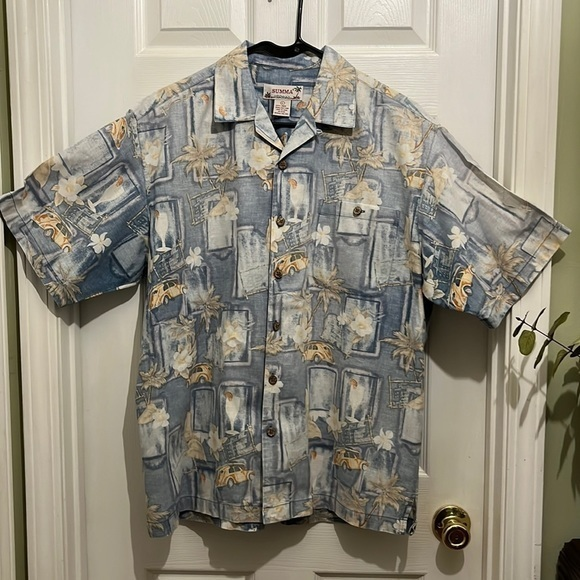 SUMMA Hawaiian Shirt.‎ Size Large. - Picture 1 of 8